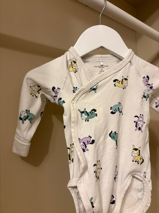 Body omlott m ponnies stl 62 (2-4 mån) - Polarn O. Pyret