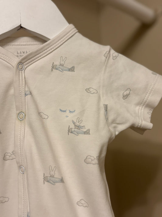 Kortärmad pyjamas stl 62/68 (3-6 mån) - Livly