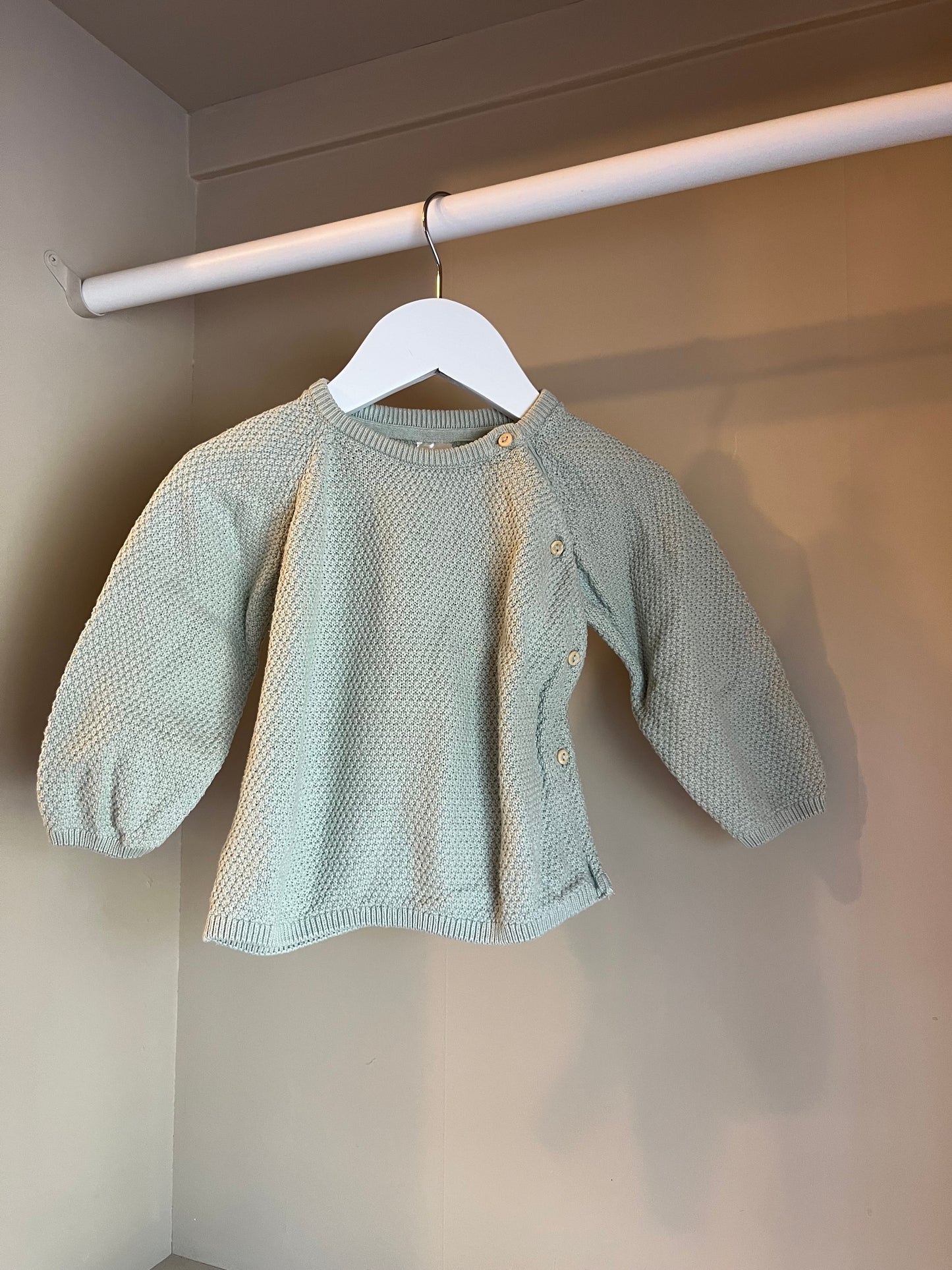 Stickad tröja stl 74 (6-9 mån) - H&M