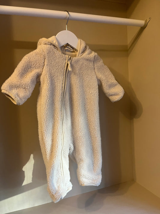 Teddyoverall beige stl 50 (0-1 mån) - Lindex