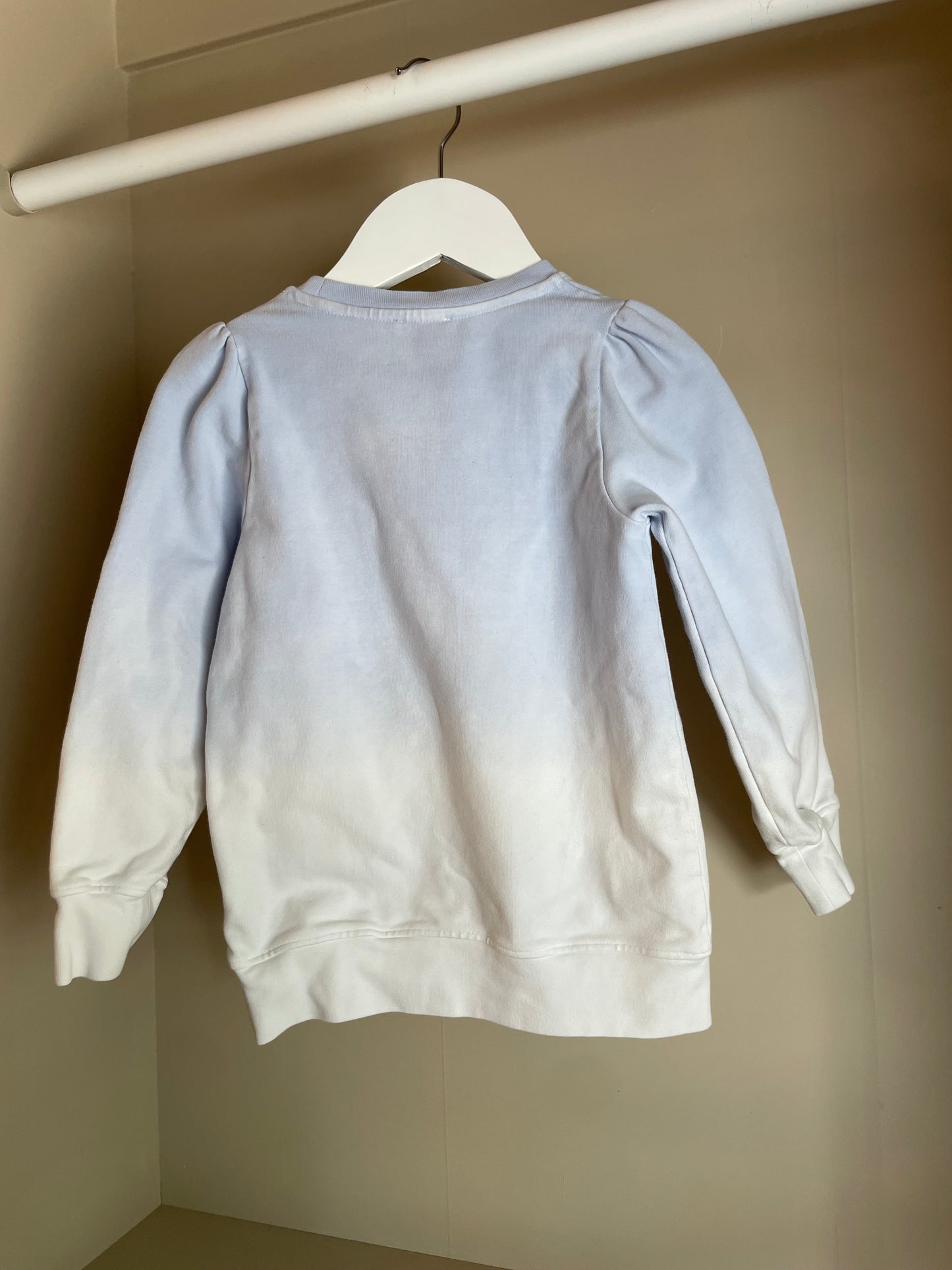 Sweatshirt blå/vit stl 92/98 (2-3 år) - Livly