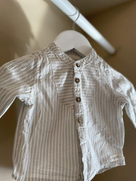 Skjorta/blus randig stl 62 (2-4 mån) - Newbie