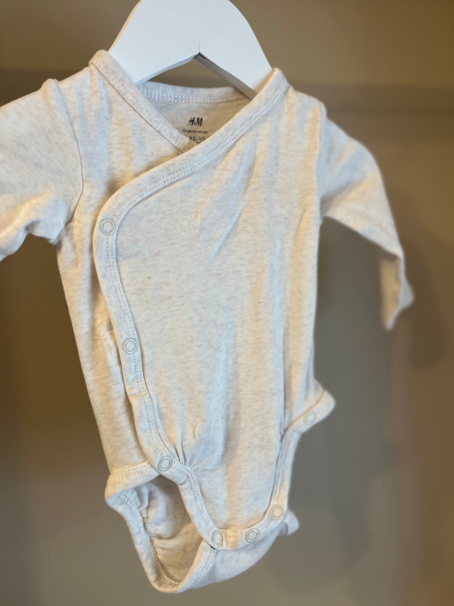 Body omlott beige stl 62 (2-4 mån) - H&M