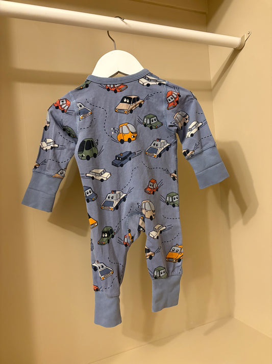 Pyjamas fordon blå stl 50/56 - Polarn O. Pyret