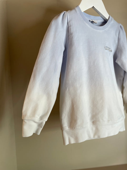 Sweatshirt blå/vit stl 92/98 (2-3 år) - Livly