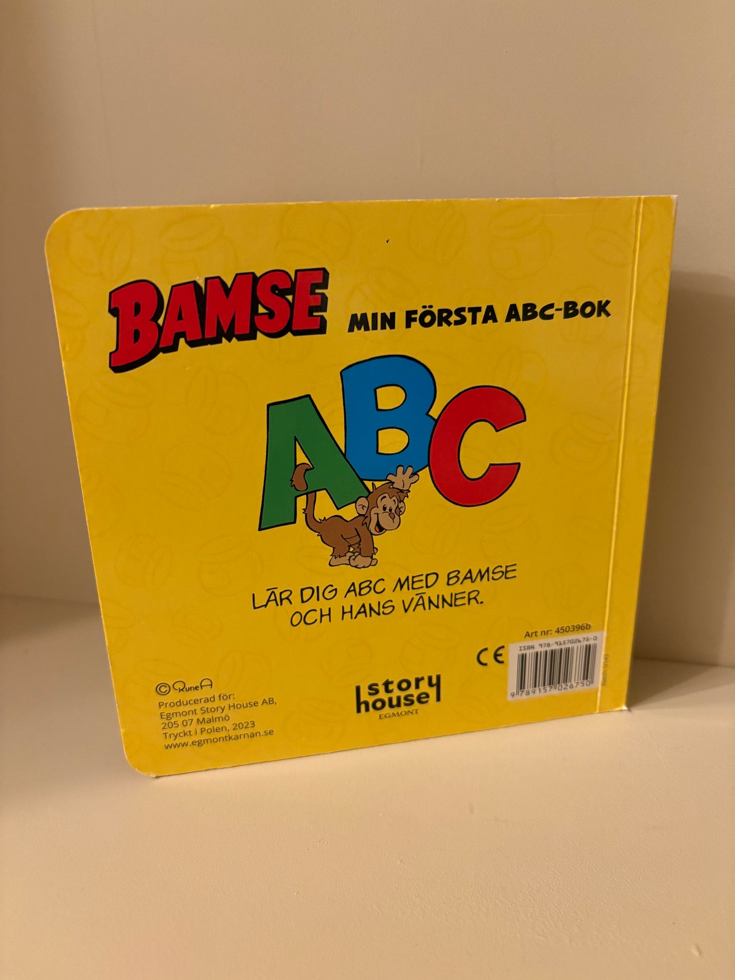 Bamse ABC bok