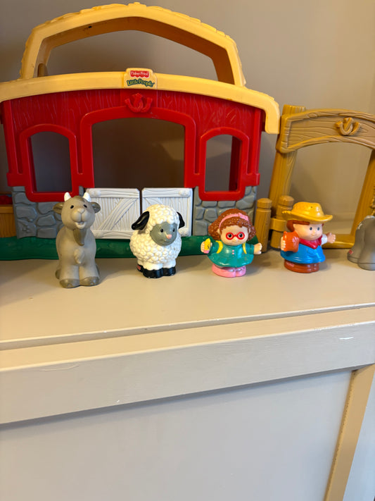 Bondgård ink 5 figurer - fisher price