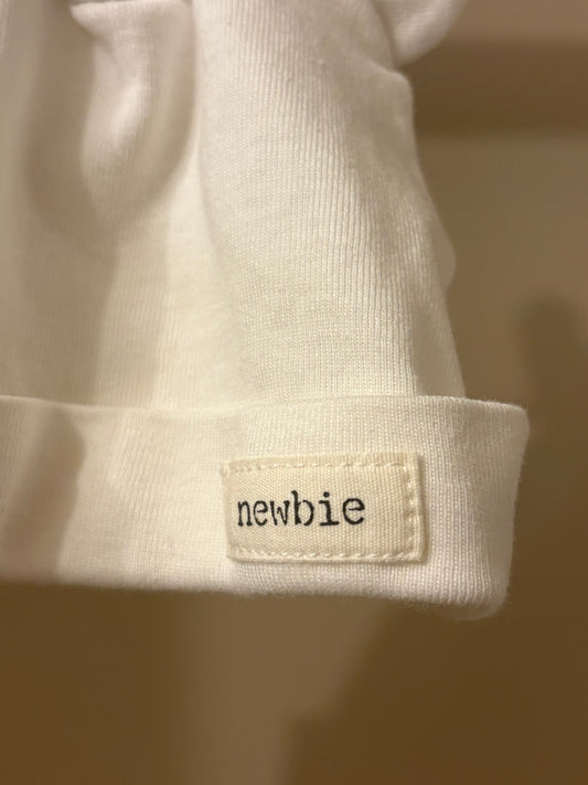 Mössa vit m öron stl 0-1 mån - Newbie