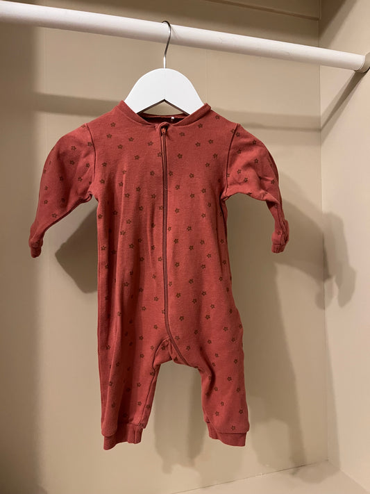 Pyjamas roströd stl 62 (2-4 mån) - BeKids