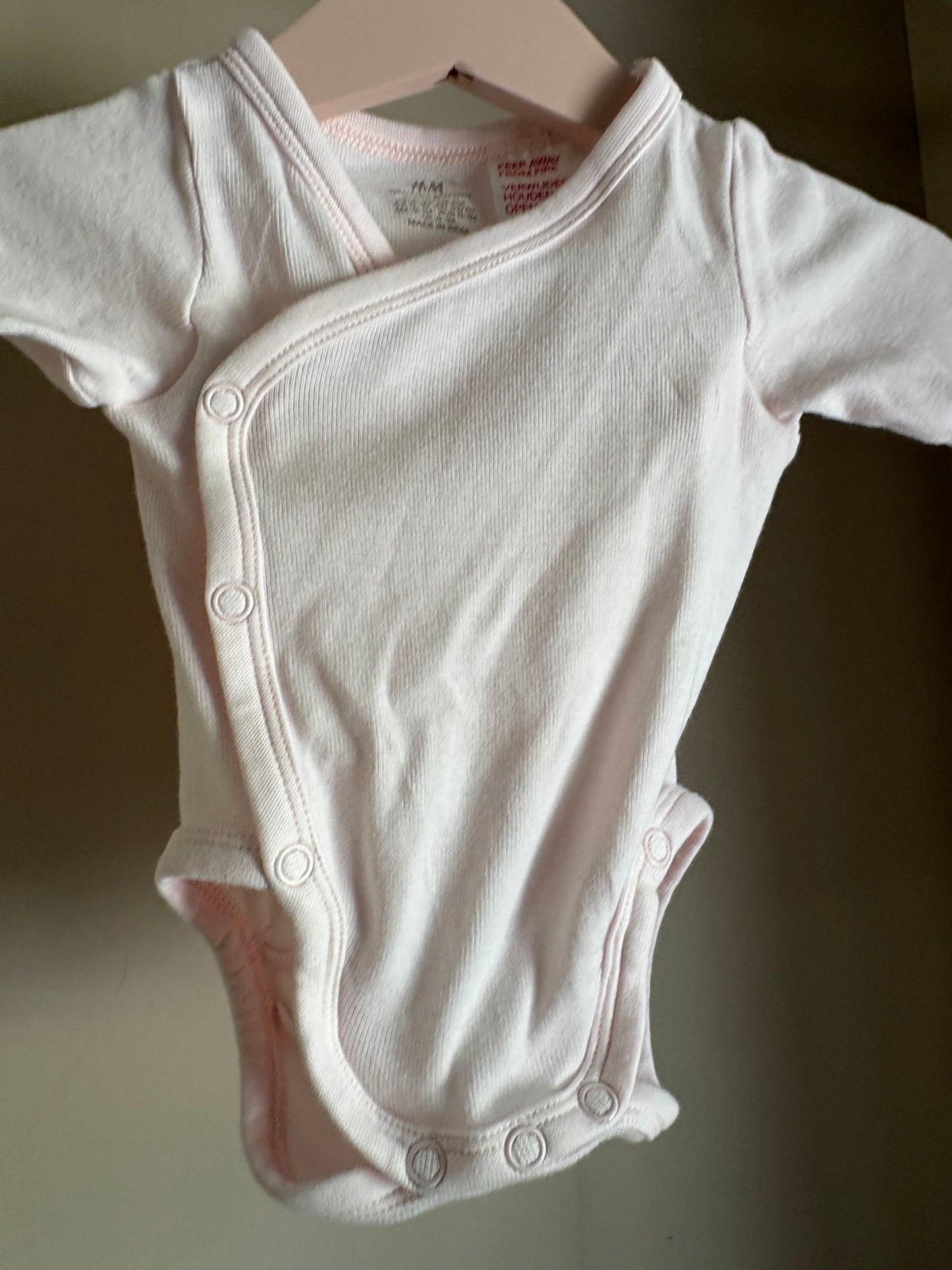 Body stl 50 rosa (0-1 mån) - H&M