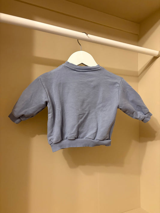 Tröja blå stl 68 (4-6 mån)- Lindex