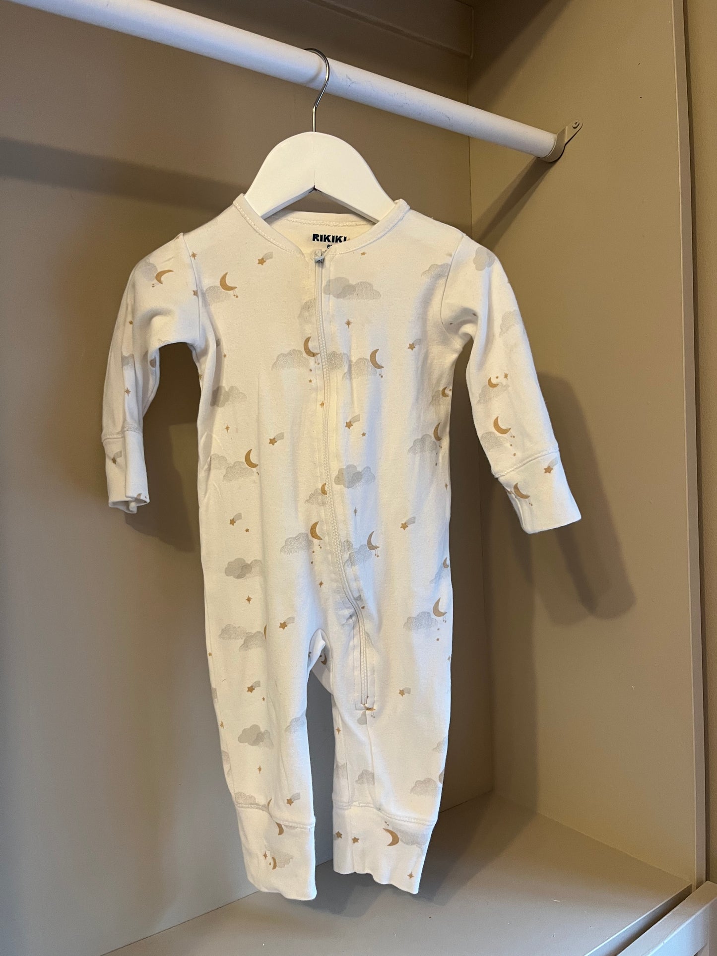 Pyjamas måne stl 68 (4-6 mån) - Rikki