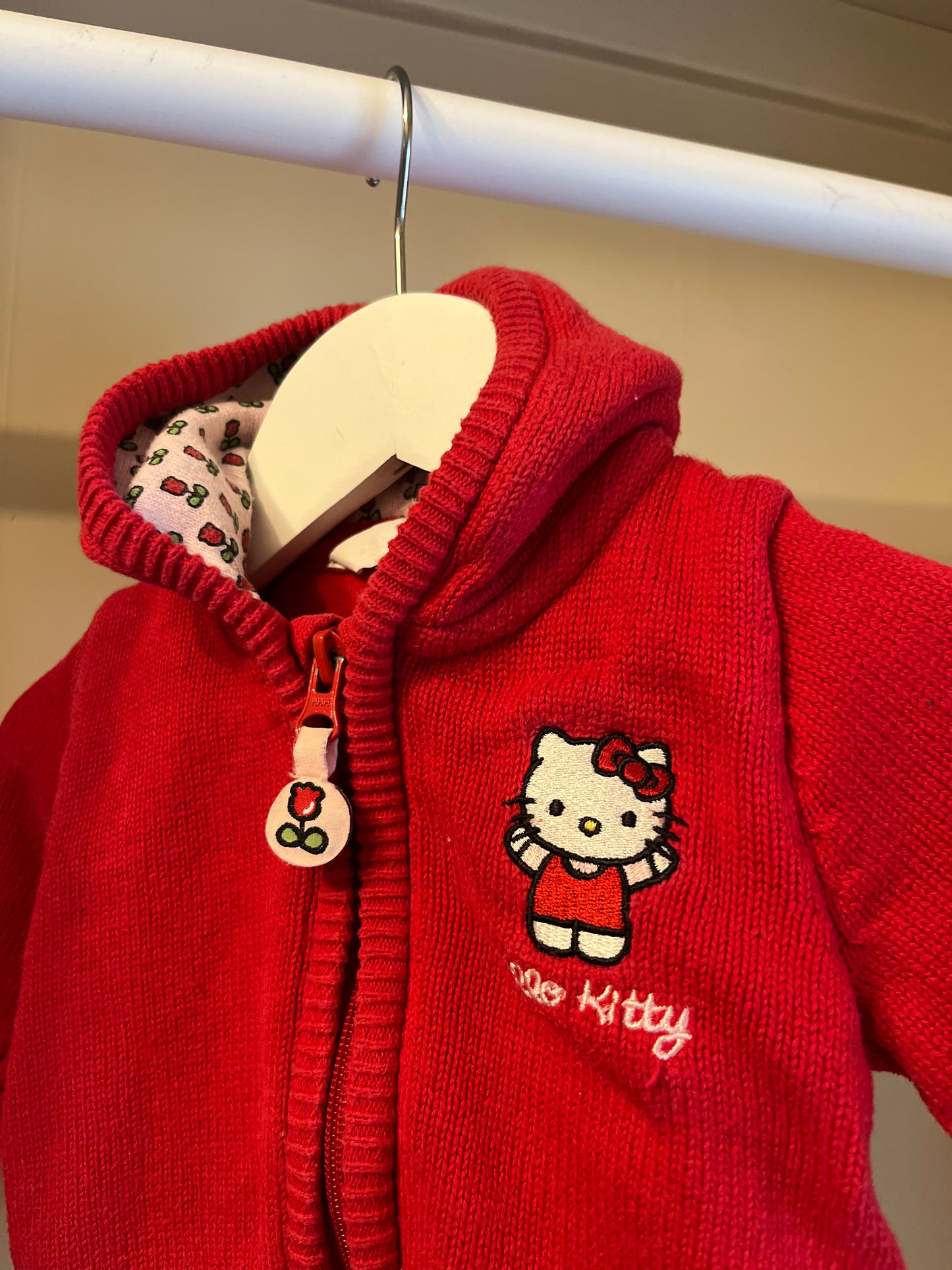 Kofta stickad Hello kitty stl 62 (2-4 mån) - H&M