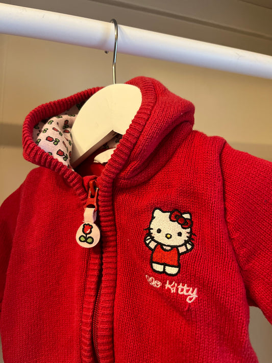 Kofta stickad Hello kitty stl 62 (2-4 mån) - H&M