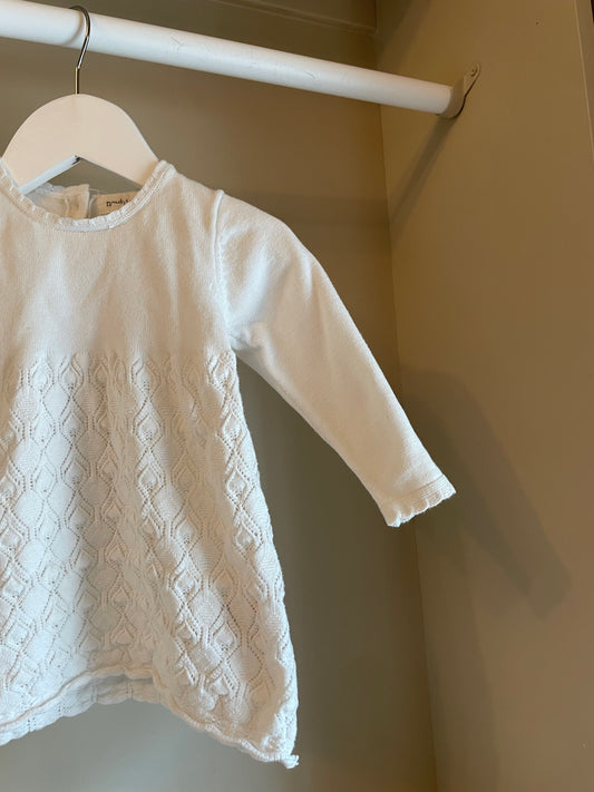 Klänning stickad stl 74 (6-9 mån) - Newbie