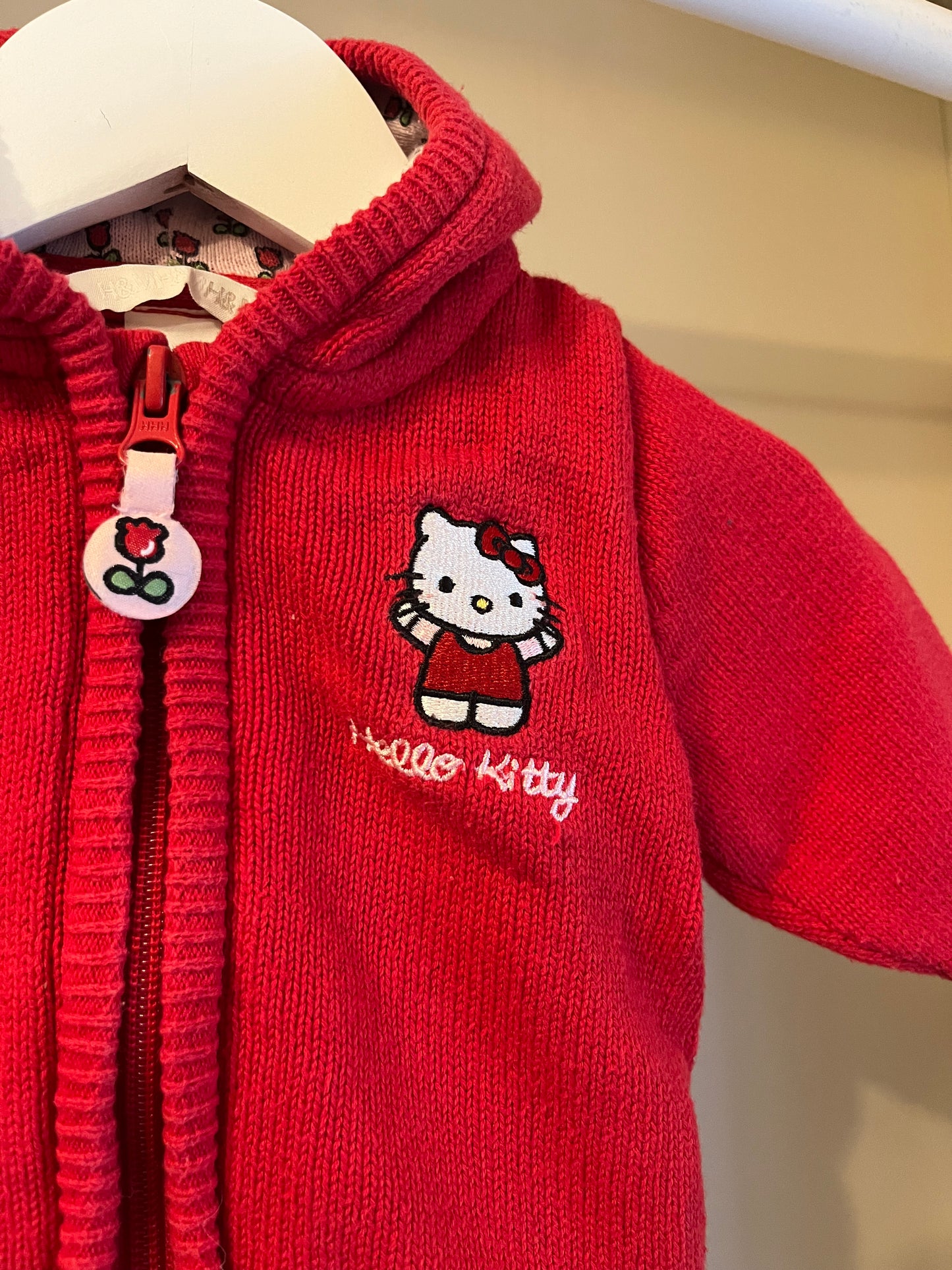 Kofta stickad Hello kitty stl 62 (2-4 mån) - H&M