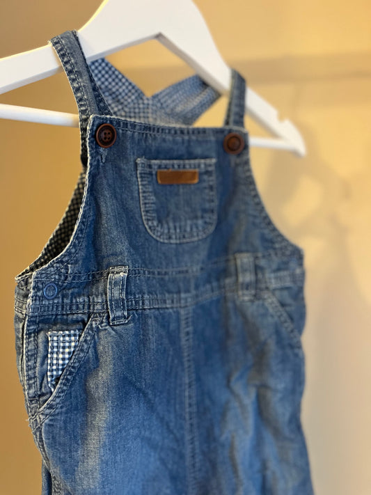 Hängselbyxor stl 68 (4-6 mån) - H&M