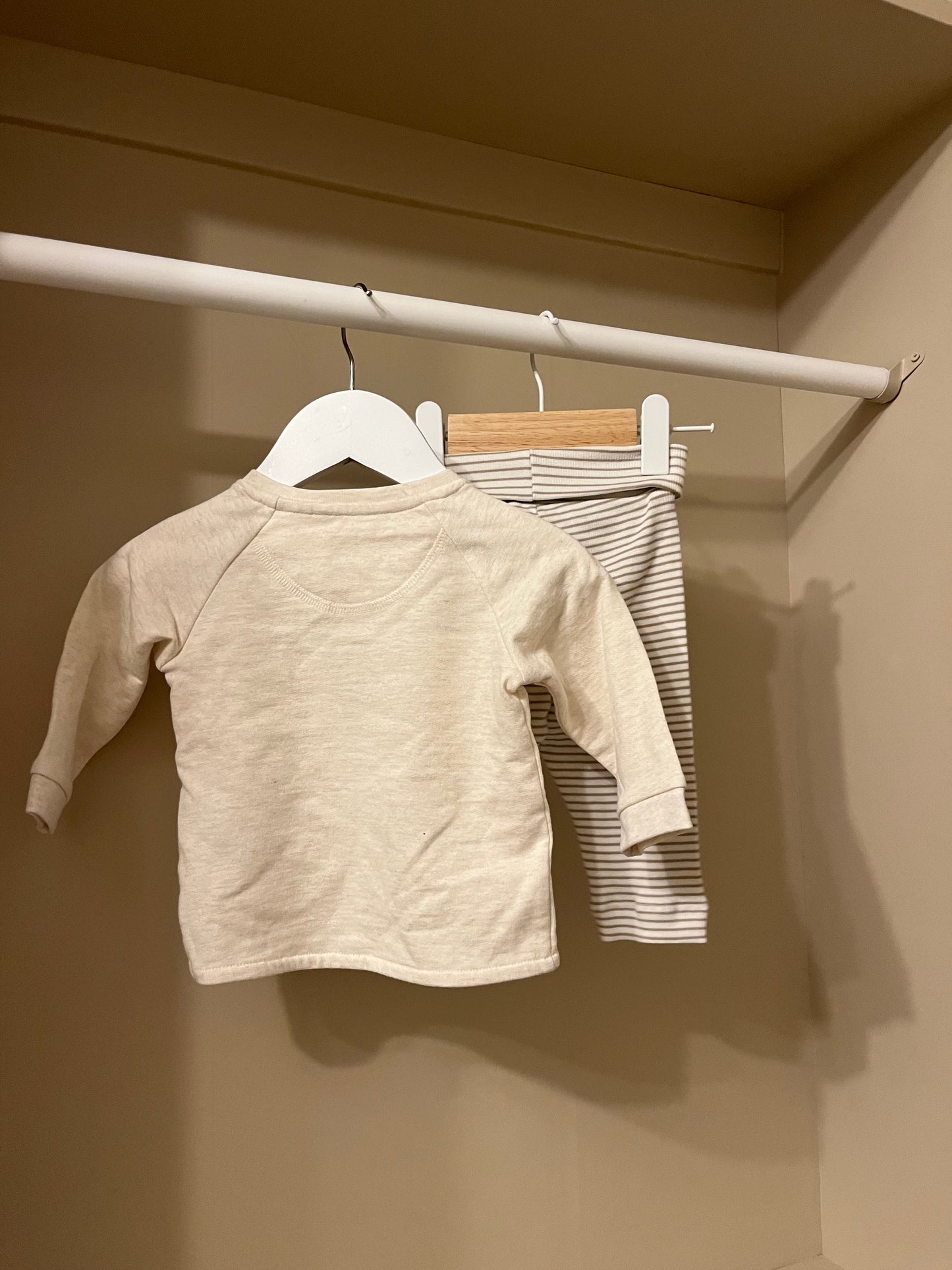 Set tröja & byxa stl 62 (2-4 mån) - H&M (nytt)