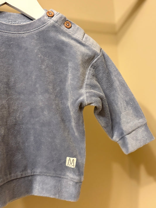 Tröja blå stl 68 - Lindex