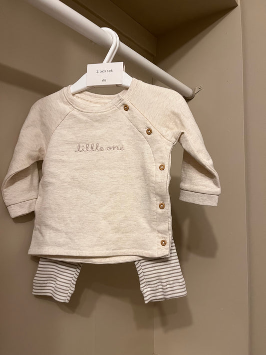 Set tröja & byxa stl 62 (2-4 mån) - H&M (nytt)