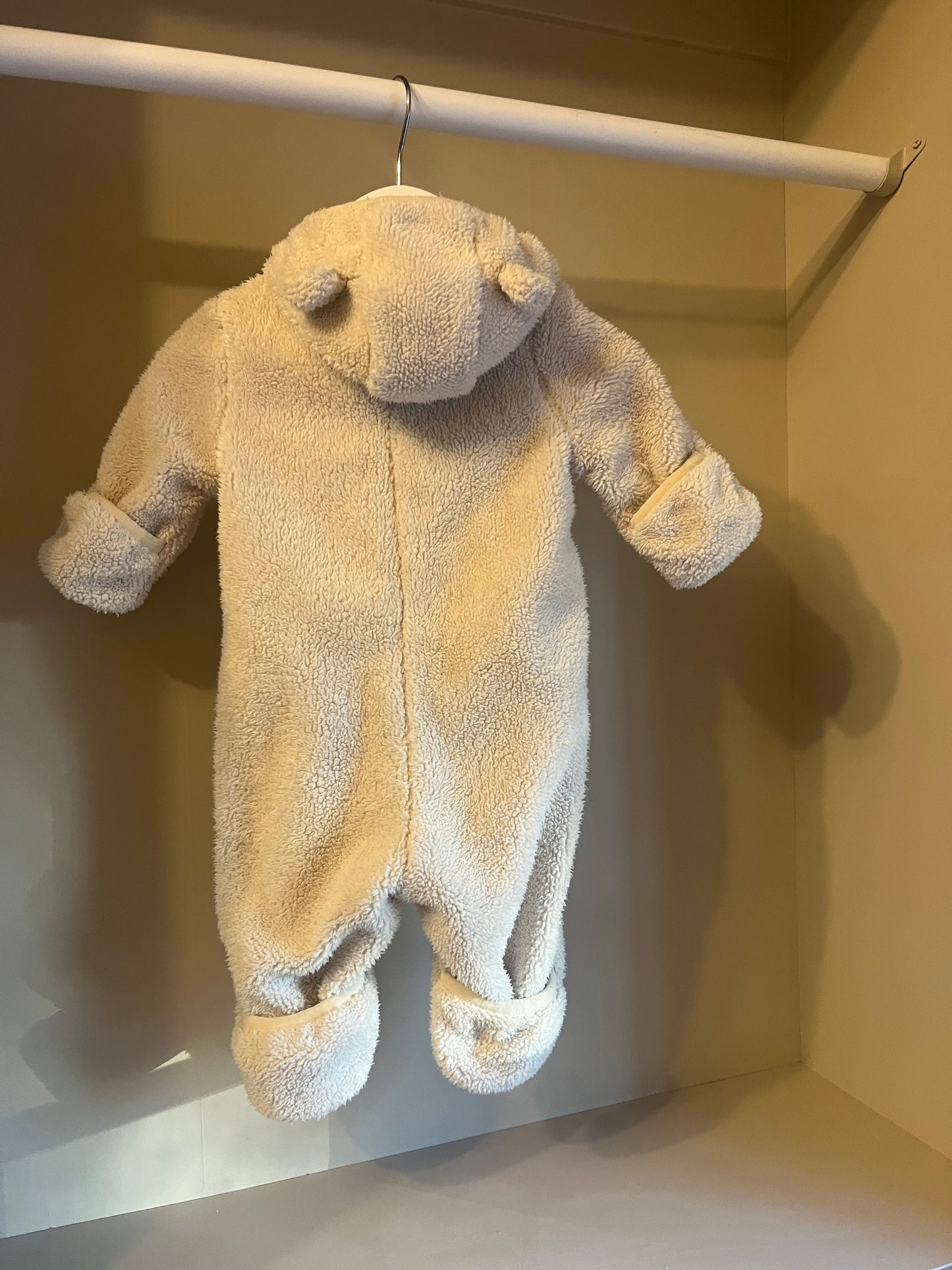 Teddyoverall beige stl 50 (0-1 mån) - Lindex