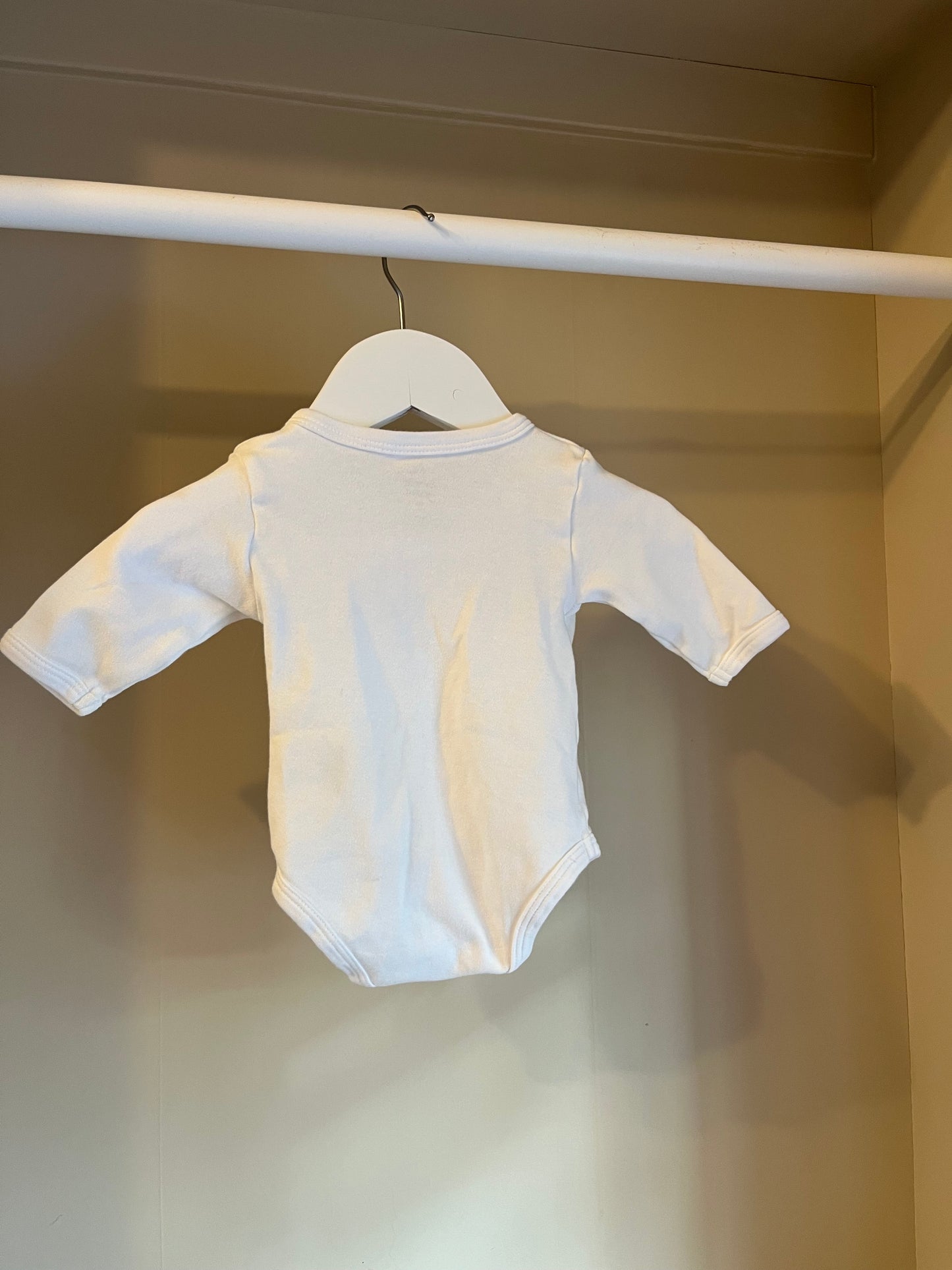 Body omlott vit stl 50 (0-1 mån) - Basic you
