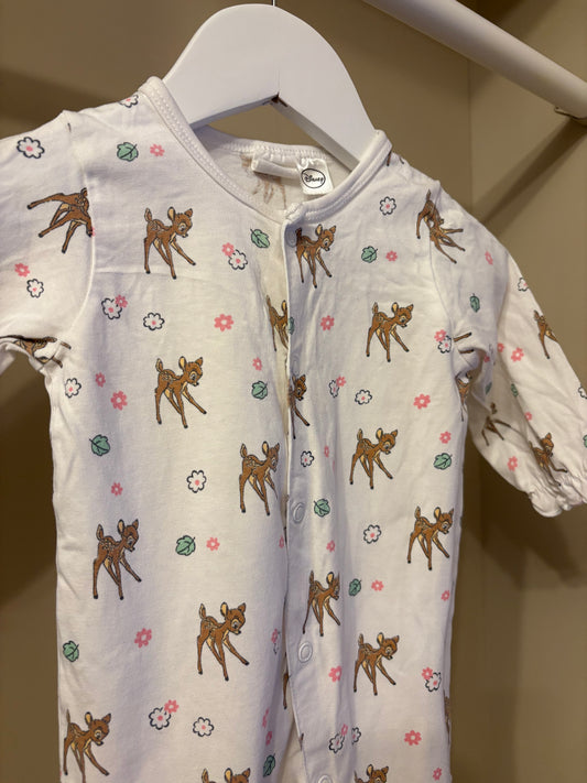 Pyjamas bambi stl 56 (1-2 mån)- H&M