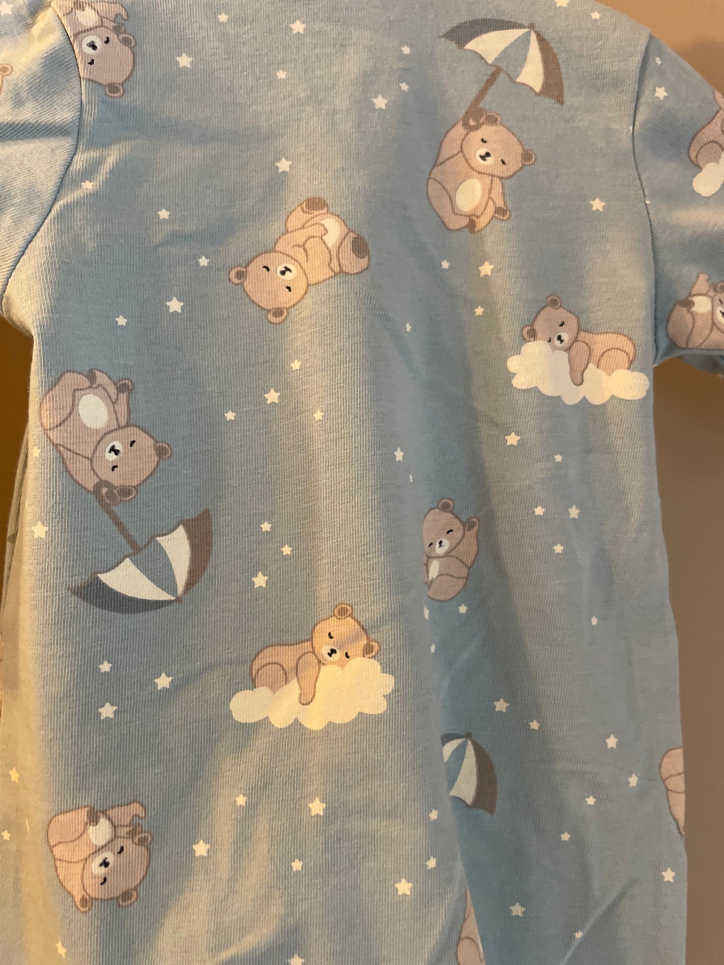 Pyjamas med björnmönster stl 56 (1-2 mån) - Kappahl