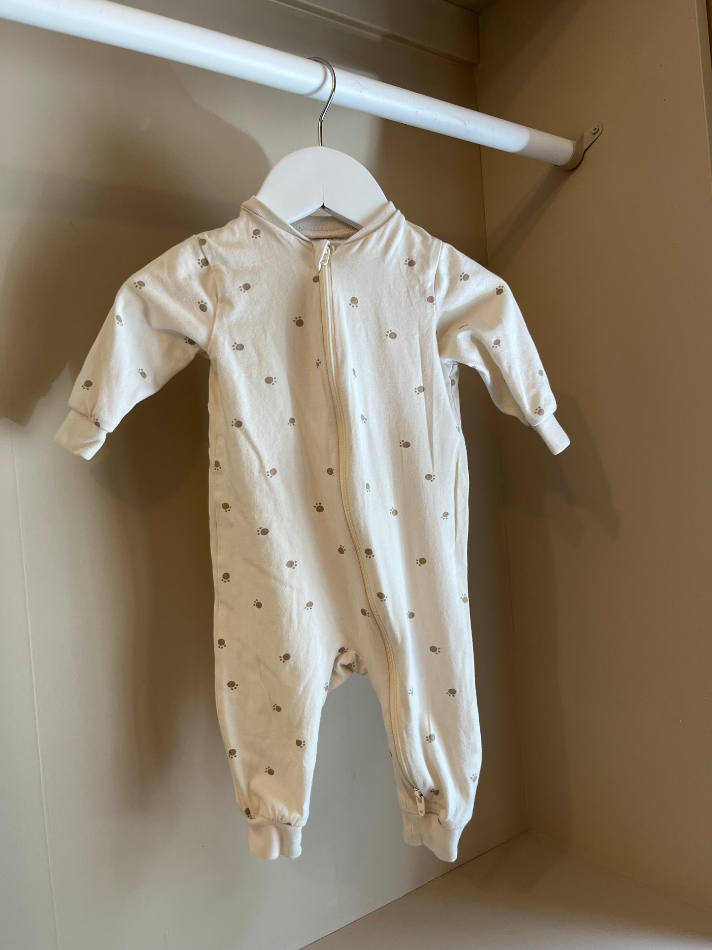 Pyjamas krämvit hund stl 62 (2-4 mån) - Kappahl