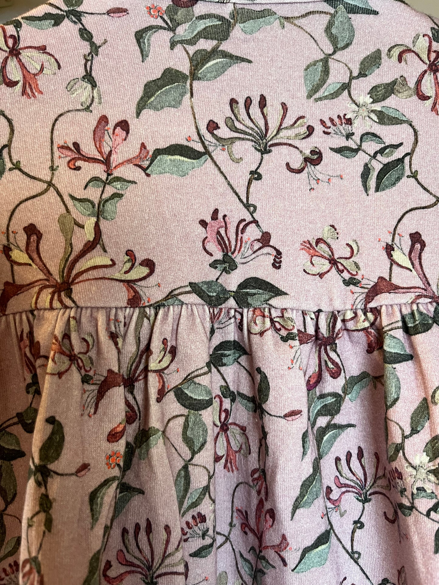 Klänning lila med blommor Stl 62 (2-4 mån) - Name it