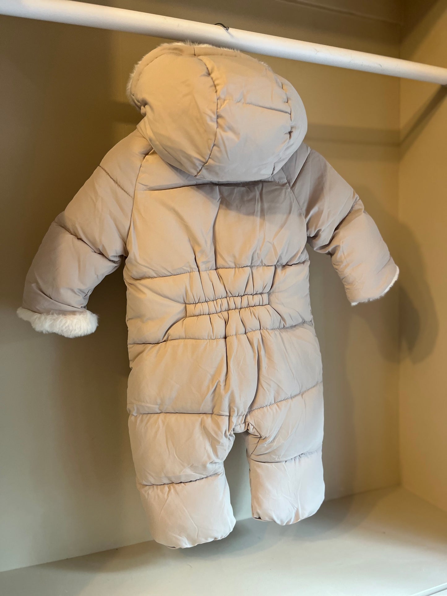 Overall beige stl 68 (4-6 mån) - Mango