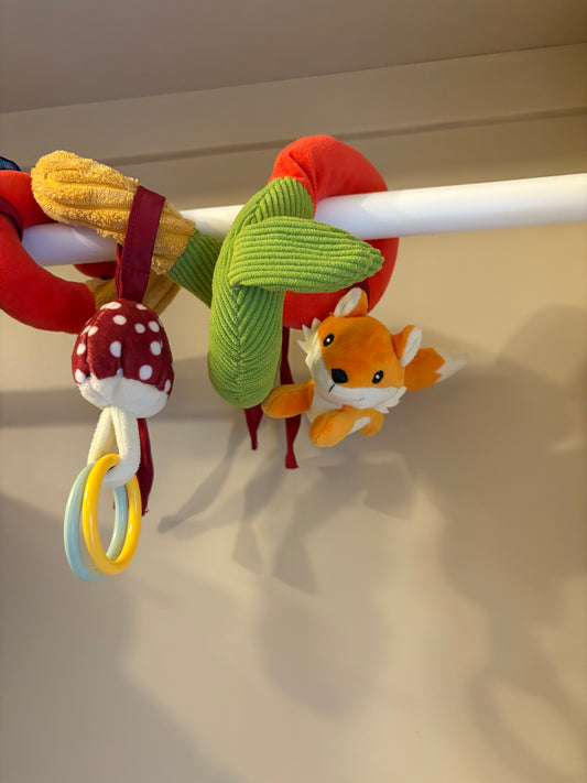 Barnvagnshängare med djur