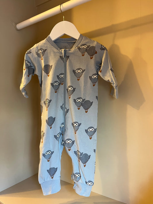 Pyjamas ugglor stl 68 (4-6 mån) - Lindex