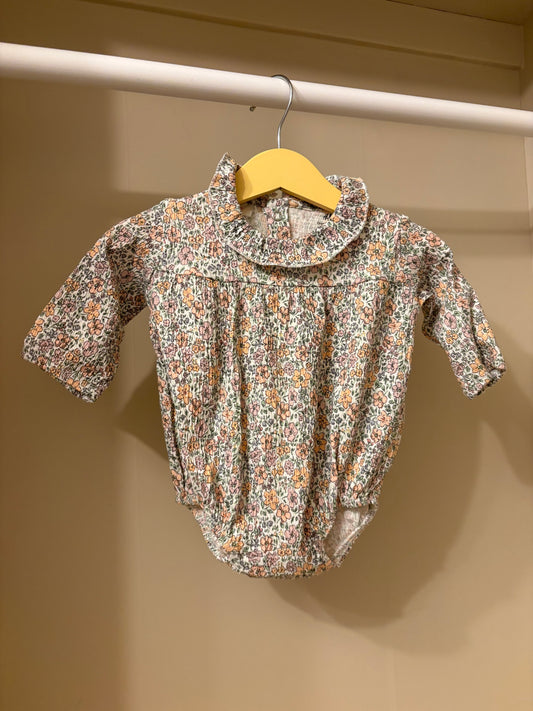 Body blommig stl 56 (1-2 mån) - H&M