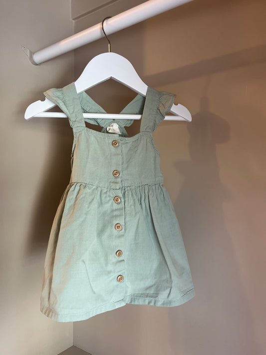 Hängselklänning stl 68 (4-6 mån) - H&M