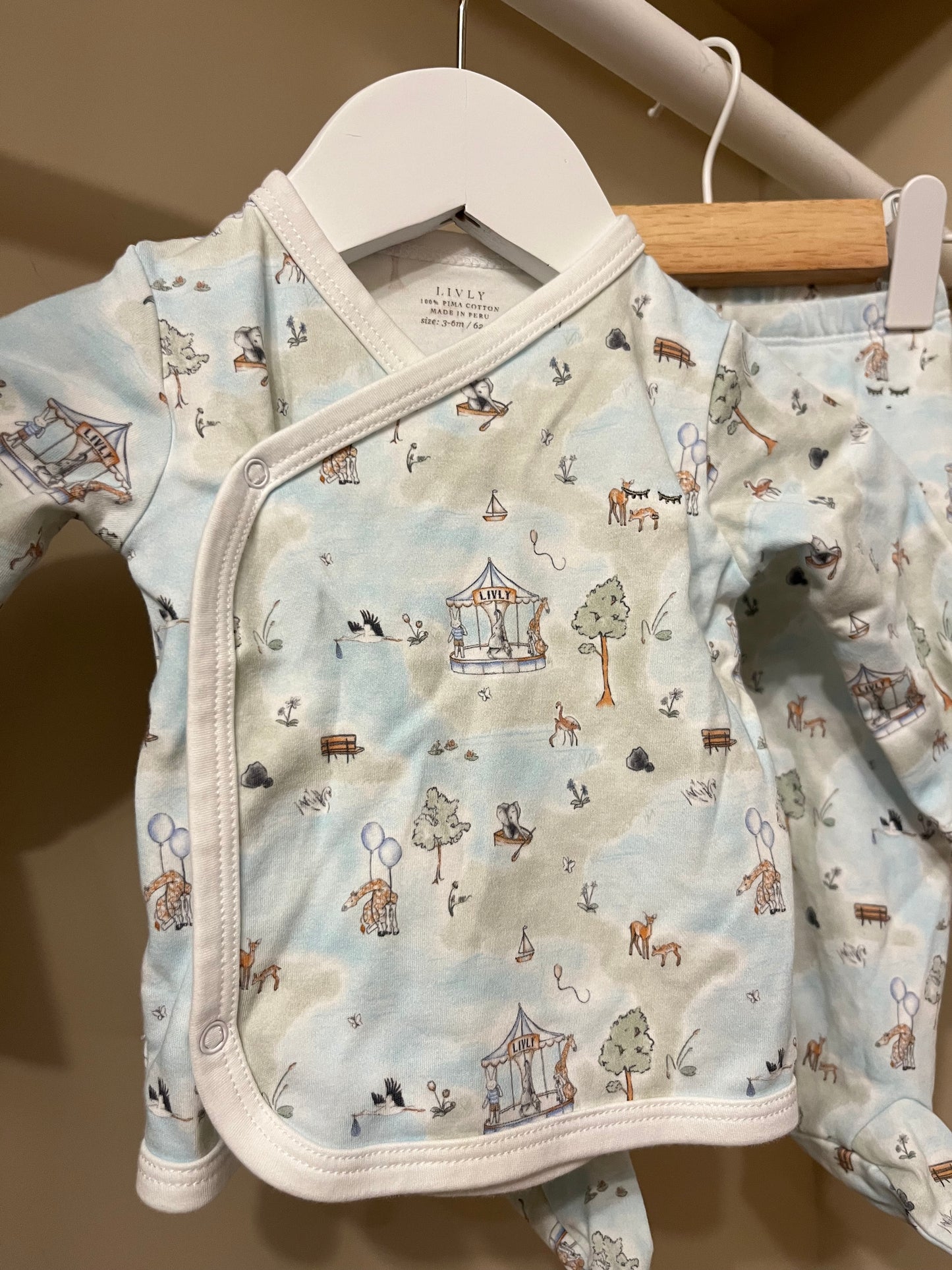 Set tivoli med fot stl 62/68 (3-6 mån) - Livly