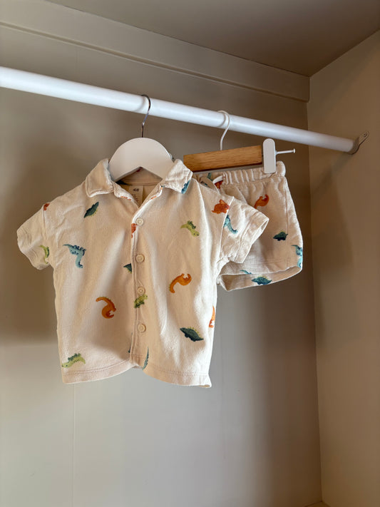 sommarset i frotte stl 68 (4-6 mån) - H&M
