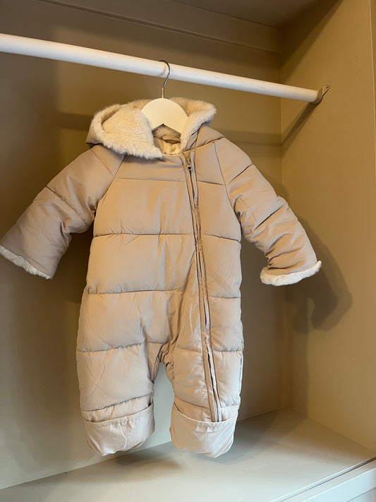 Overall beige stl 68 (4-6 mån) - Mango