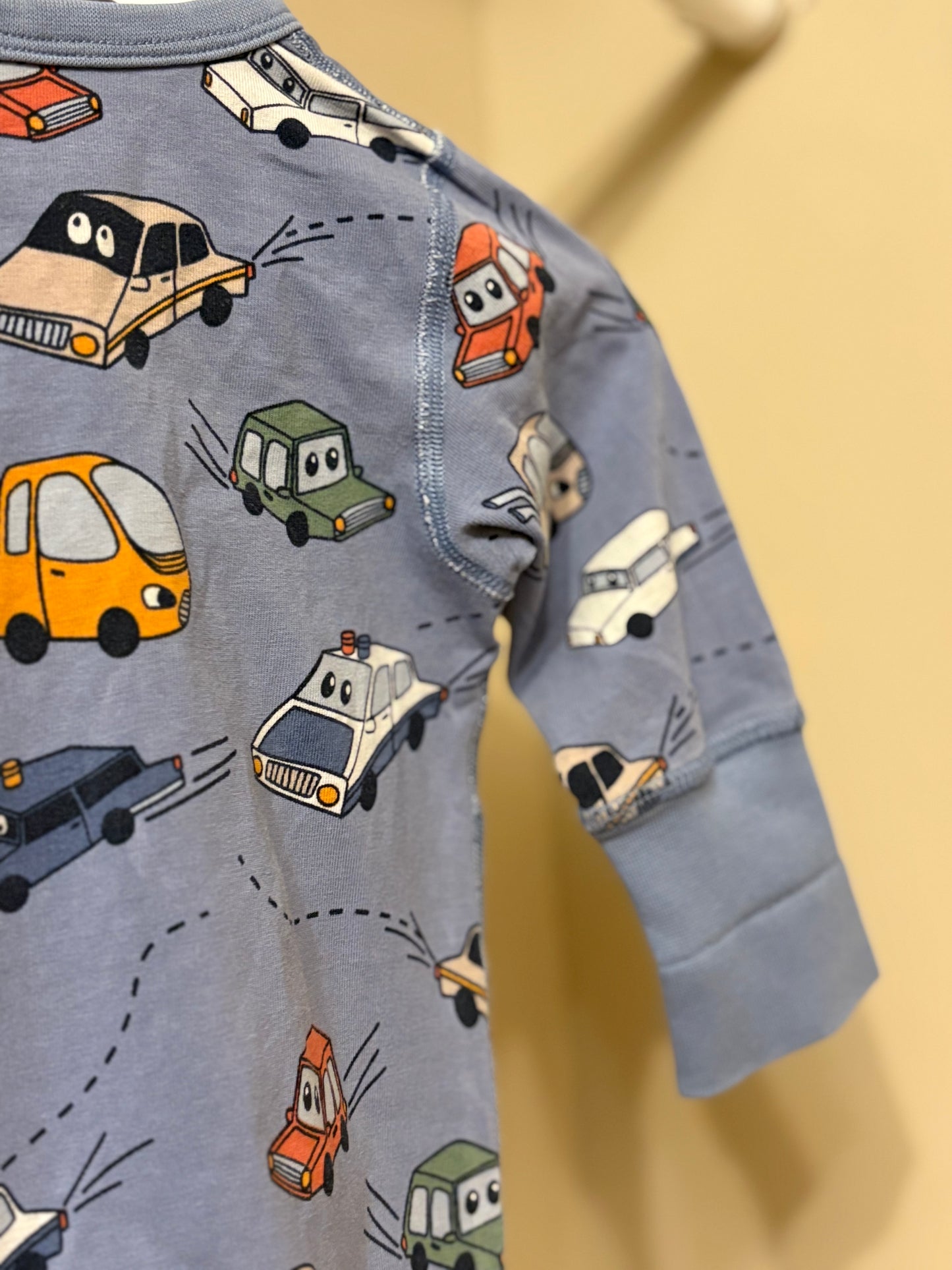 Pyjamas fordon blå stl 50/56 - Polarn O. Pyret