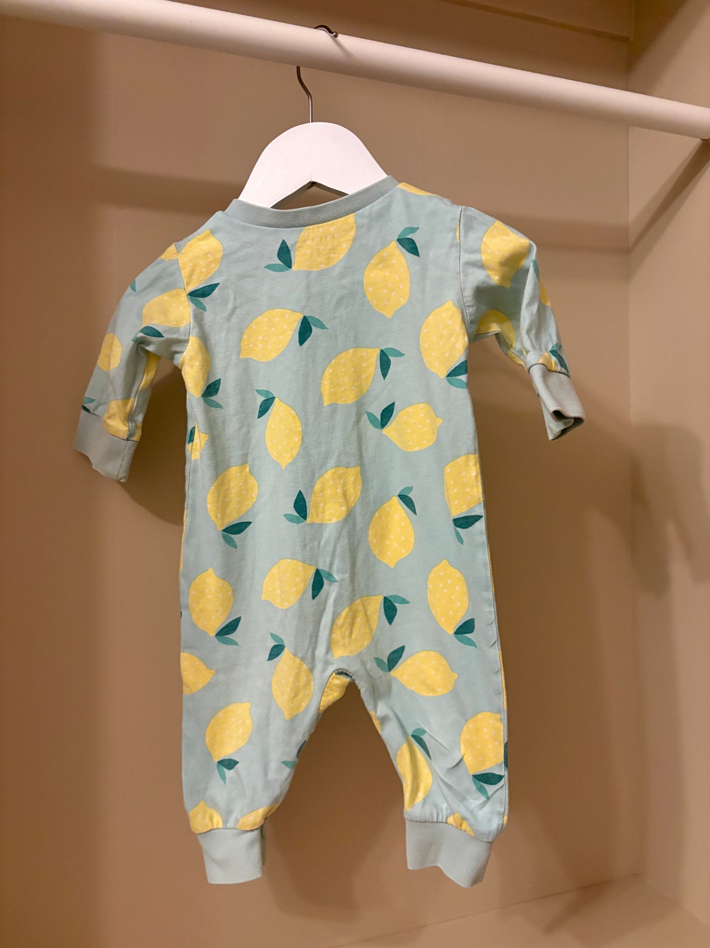 Pyjamas citroner stl 62 (2-4 mån) - Lindex