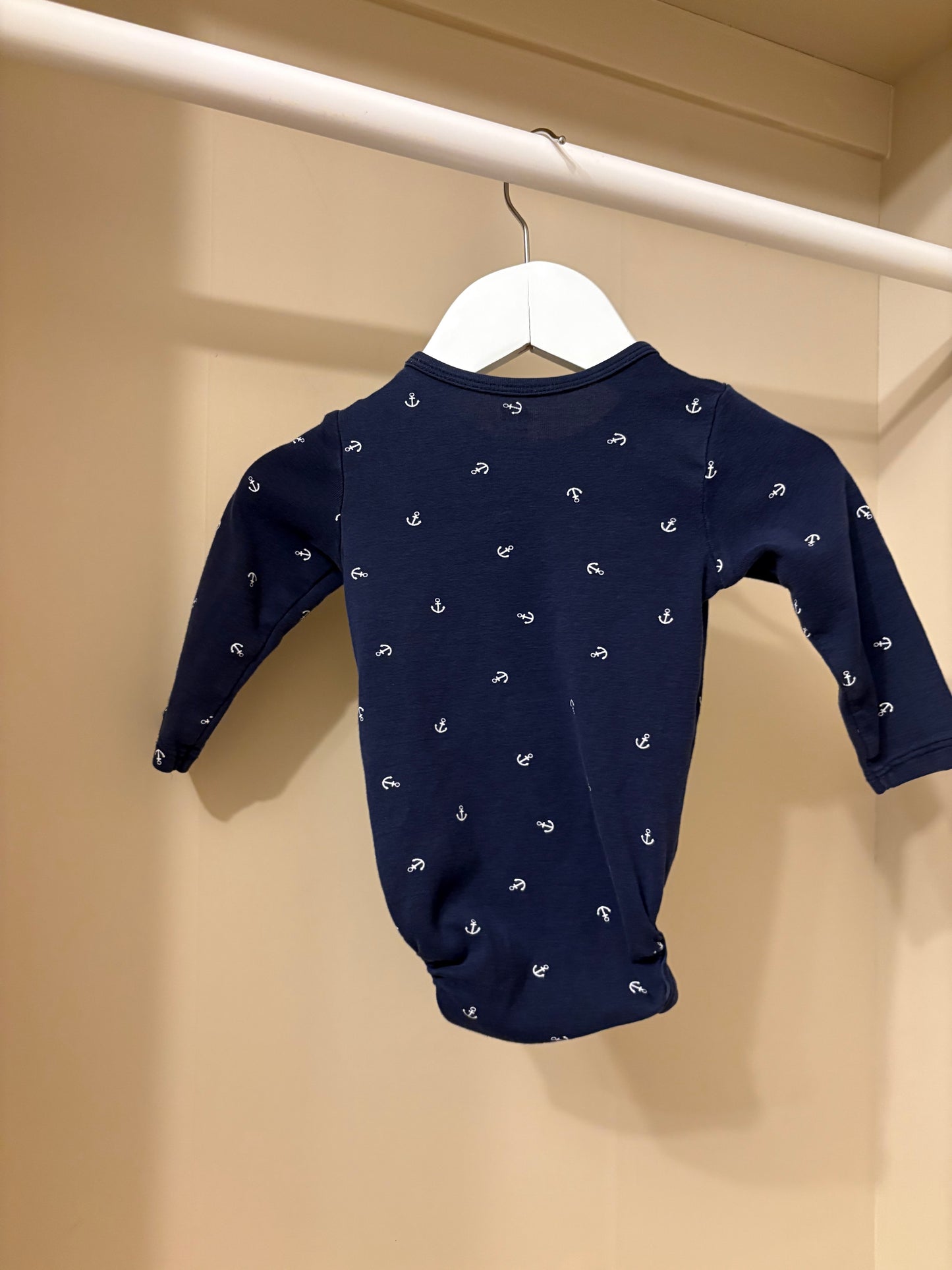 Body blå m ankare ⚓️ stl 68 - H&M