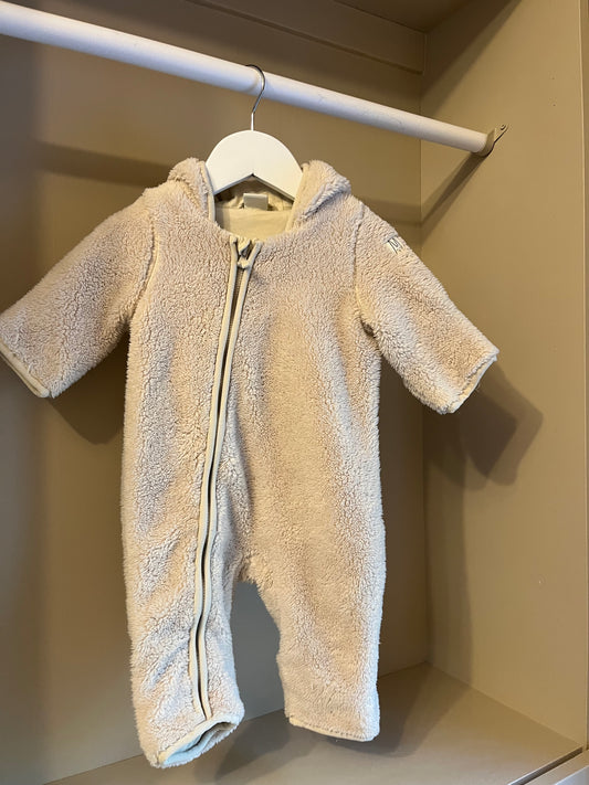 Teddyoverall beige stl 56 (1-2 mån) - Lindex
