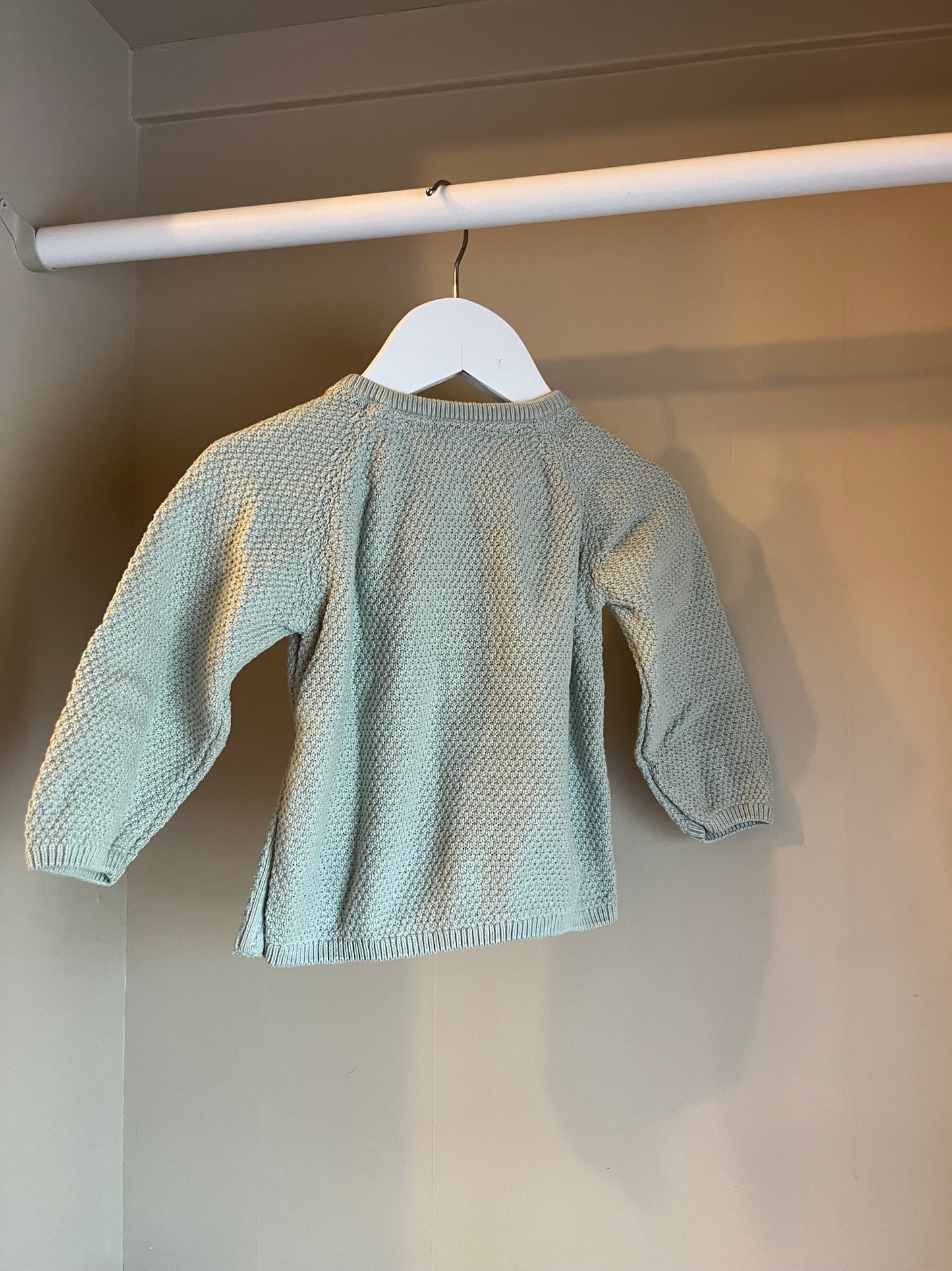 Stickad tröja stl 74 (6-9 mån) - H&M