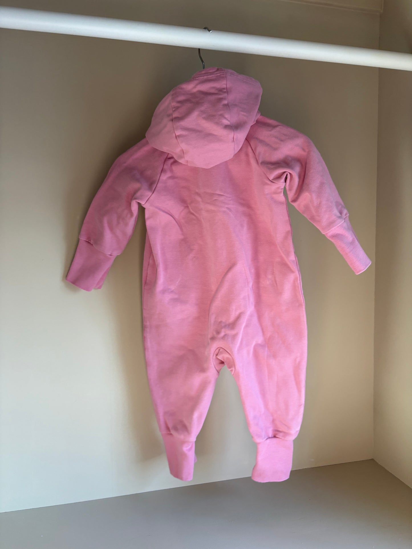 Sweatshirt overall Rosa luva stl 62 (2-4 mån) - Polarn O. Pyret