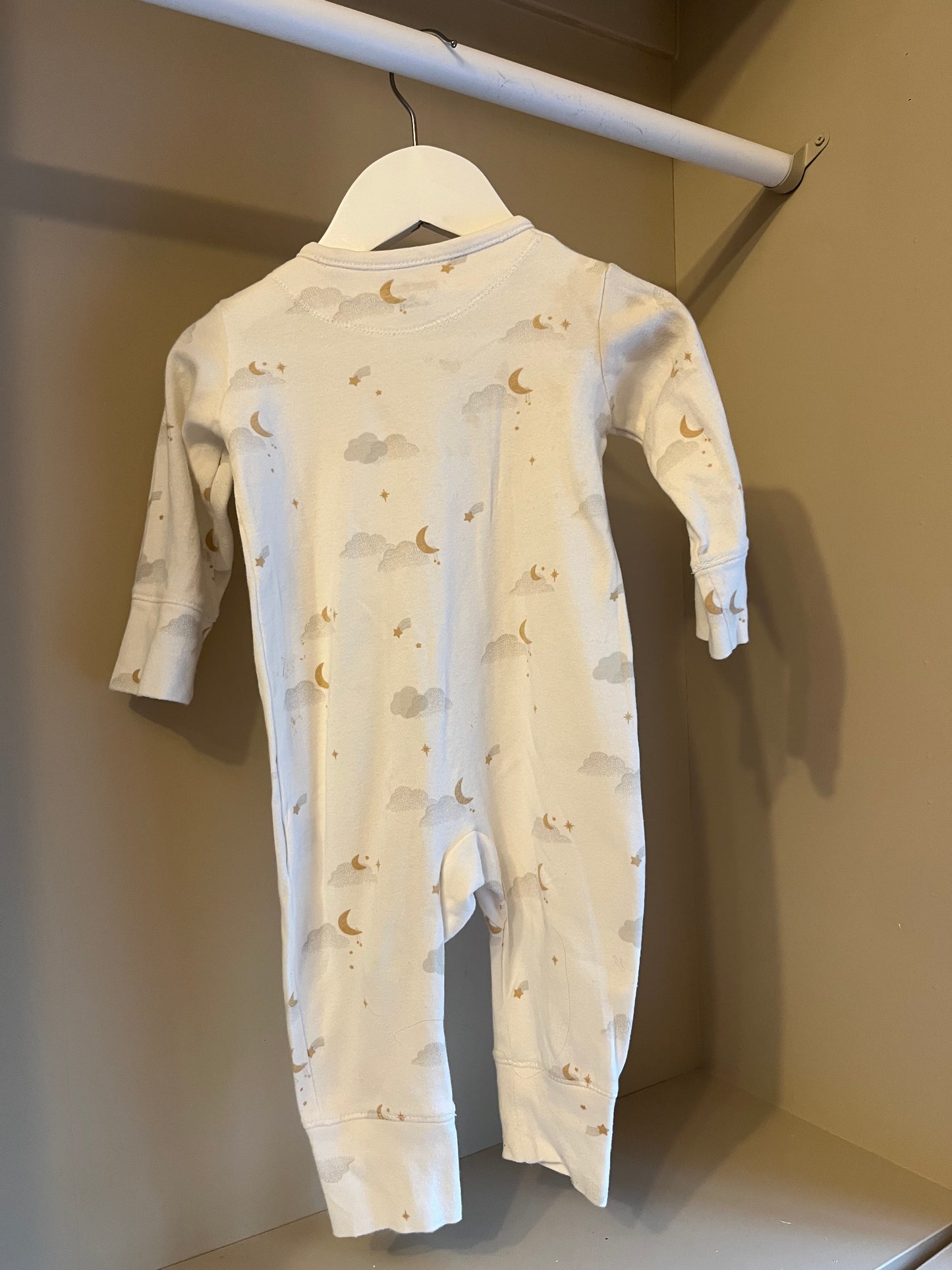 Pyjamas måne stl 68 (4-6 mån) - Rikki
