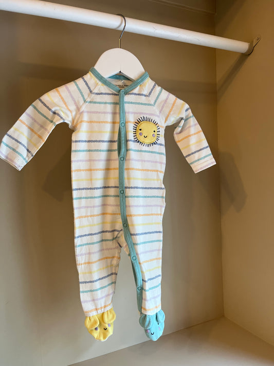 Pyjamas m fötter stl 56 (1-2 mån) - Polarn O. Pyret