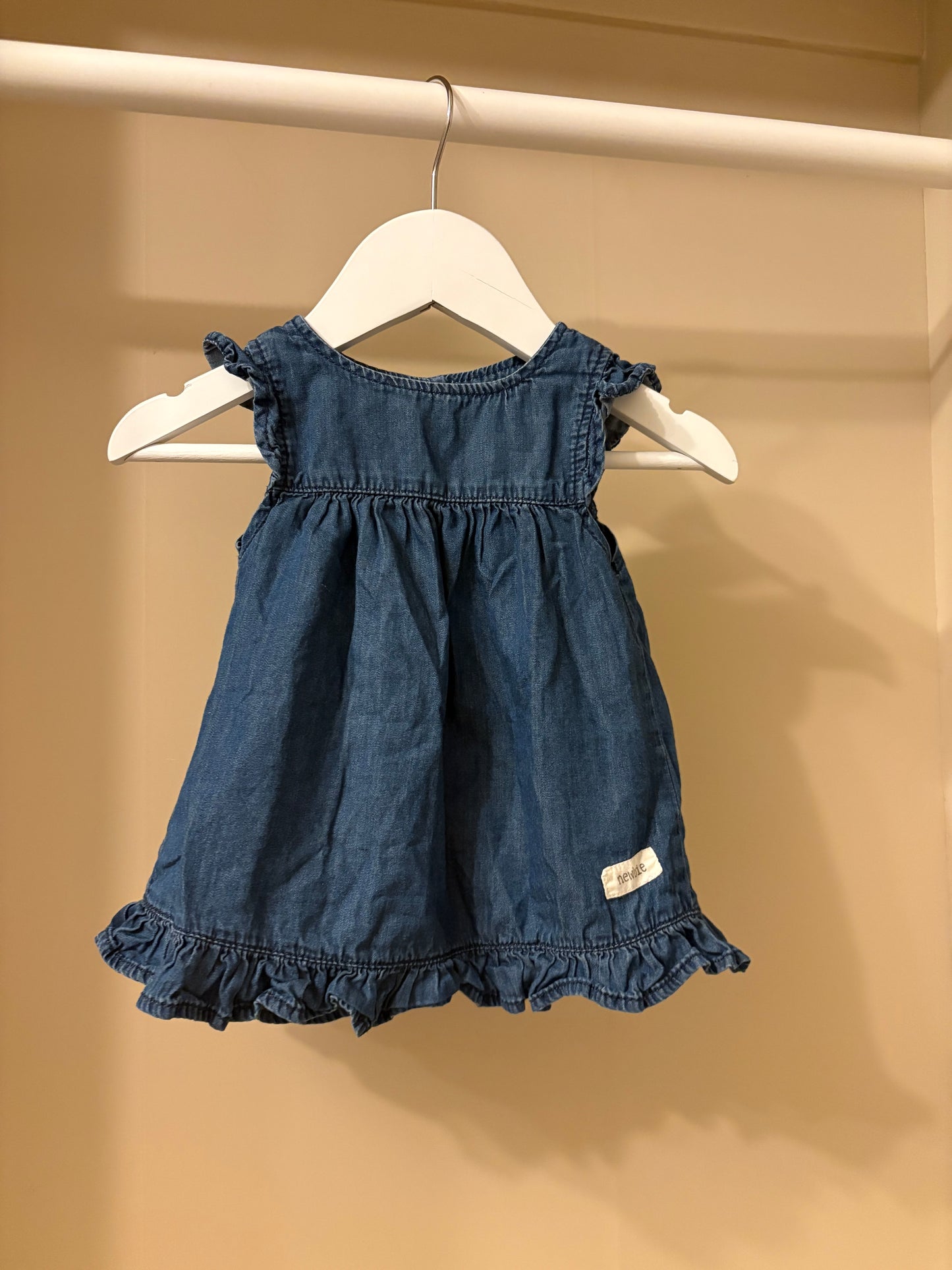 Jeansklänning stl 68 (4-6 mån) - Newbie