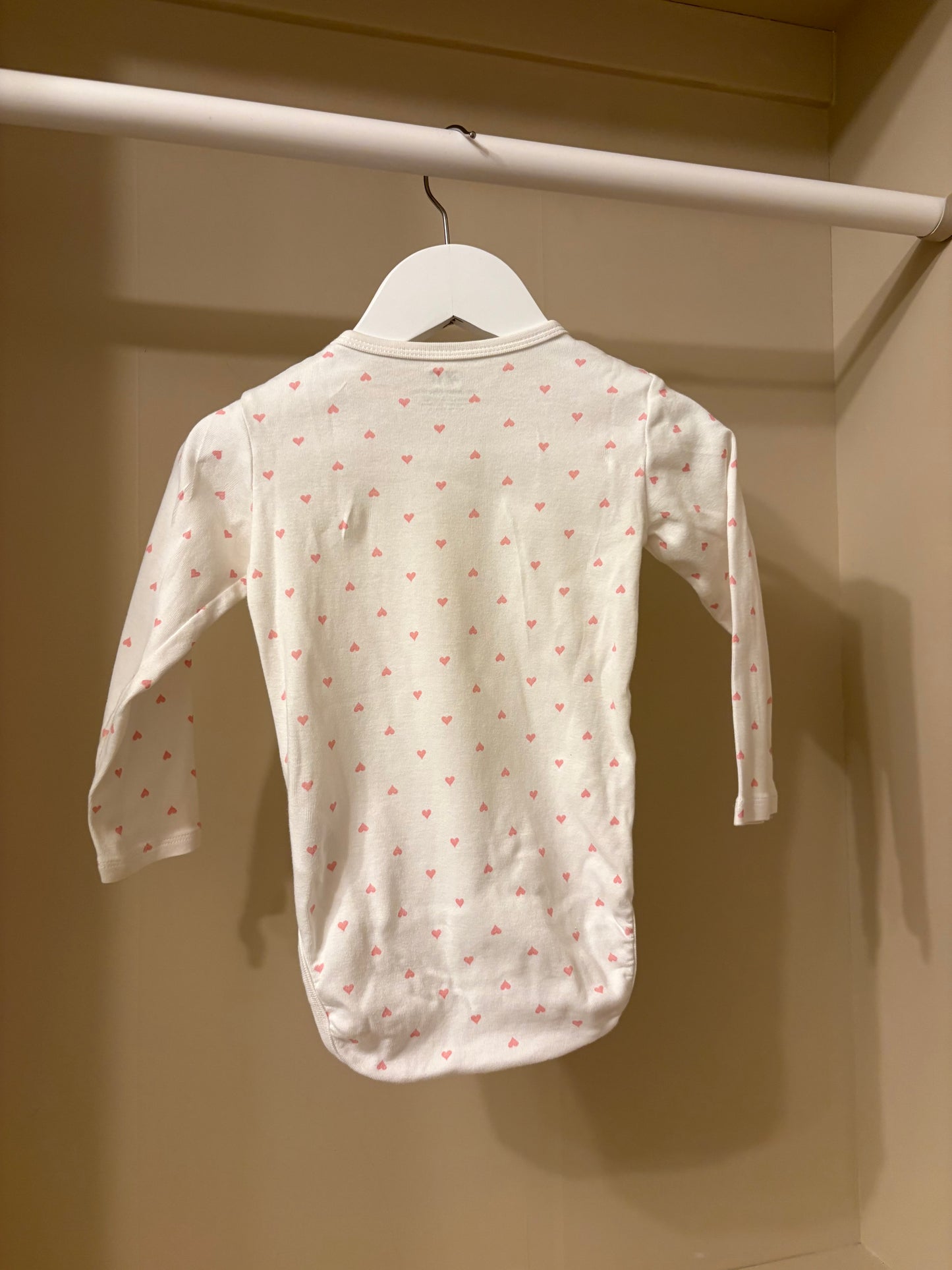 Body hjärtan stl 86 (12-18 mån) - H&M