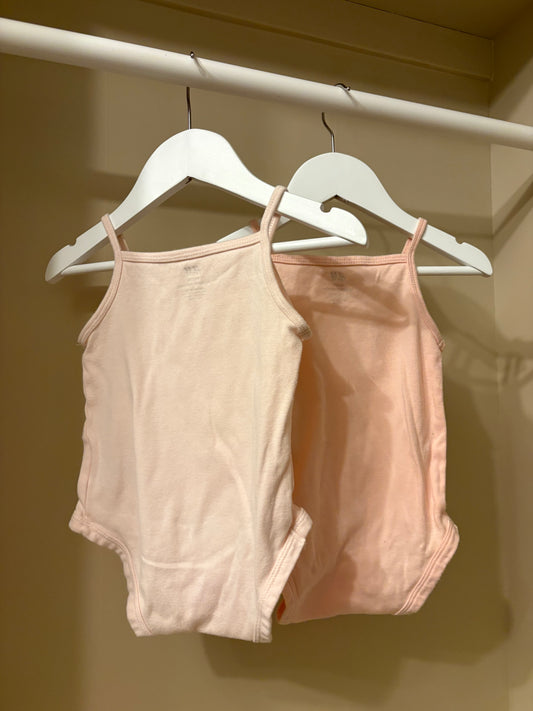 Linnen 2 pack rosa stl 80 (9-12 mån) - H&M