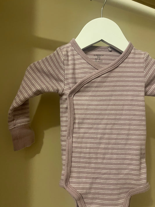 Body lila randig stl 62 (2-4 mån) - Lindex
